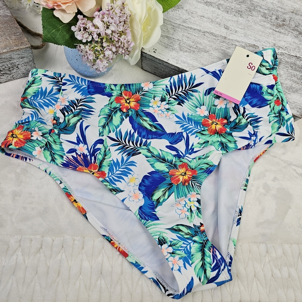 SO High Waisted Bikini Bottom